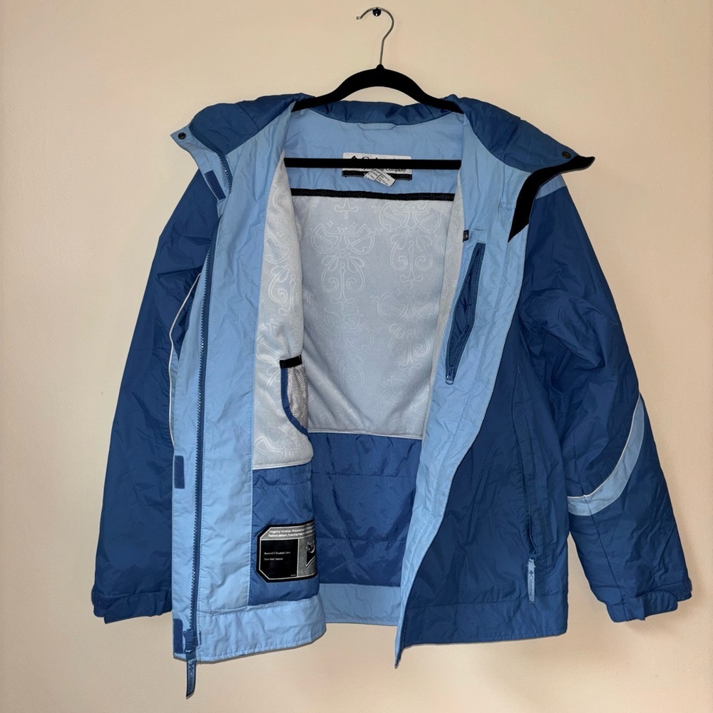 Columbia Blue Waterproof Winter Coat - Picture 6 of 9